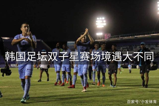 韩国足坛双子星赛场境遇大不同
